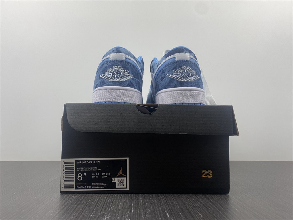 Air Jordan 1 Low Washed Denim DM8947-100